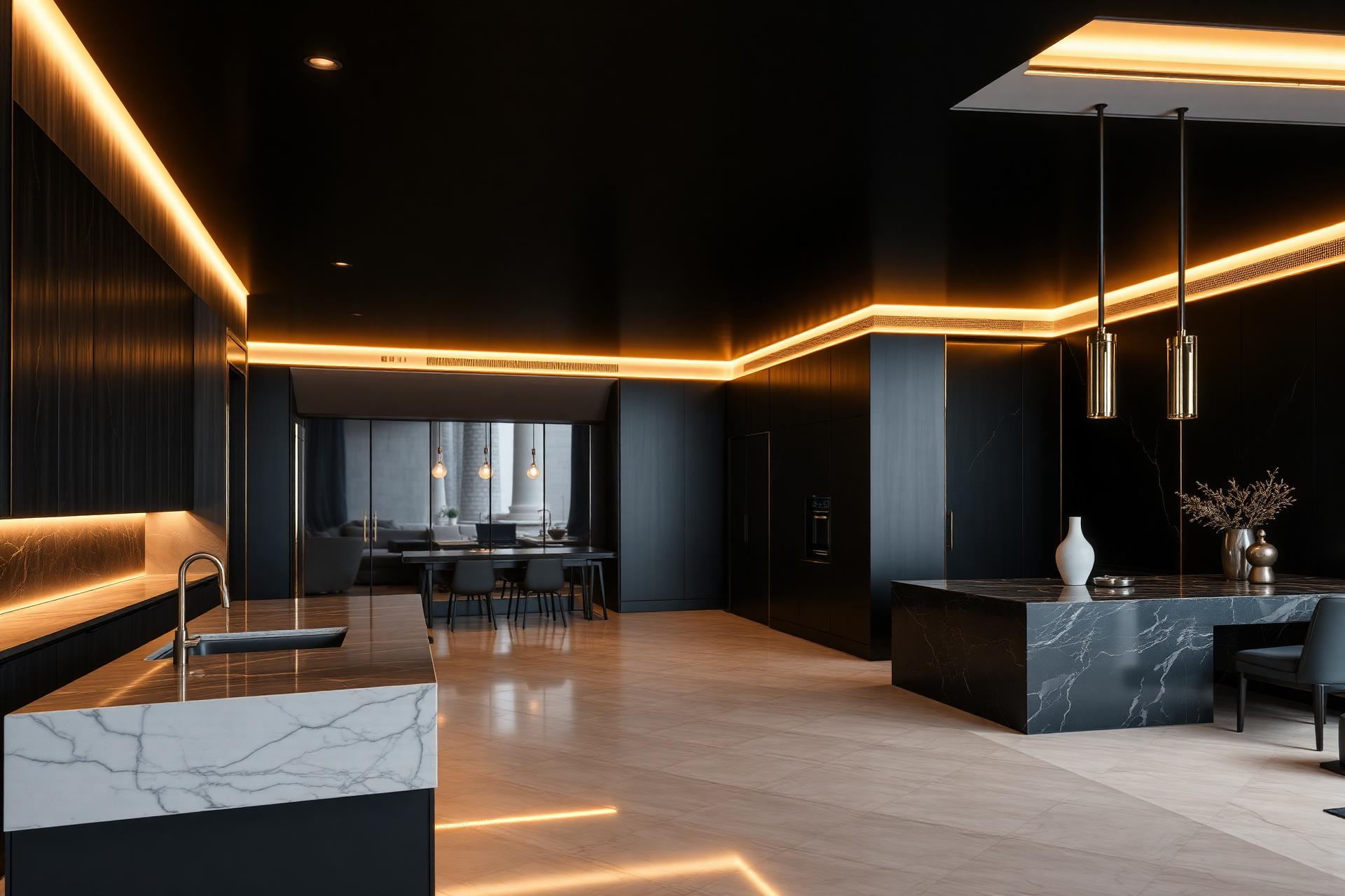 Luxury interior by Bayside Construction